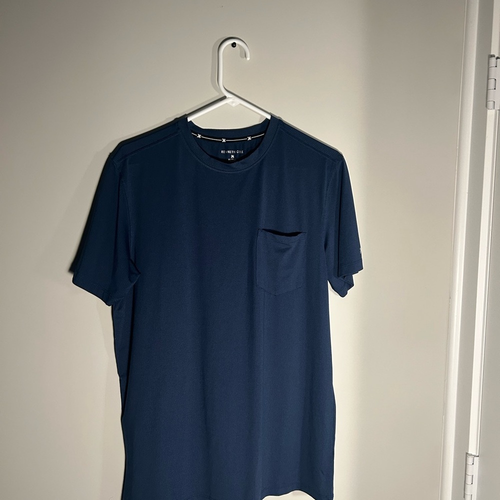 Kenneth Cole Deep Blue Short Sleeve Tee